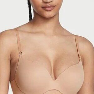 Victoria’s Secret Incredible Push-Up Nude Bra - Size 36D, Brand New with Tags
